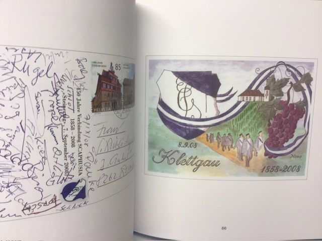 Libri: Farbenkarten Scaphusia Schaffhausen Studenten – Usato da Lichtensteig venduto da Babeli 6