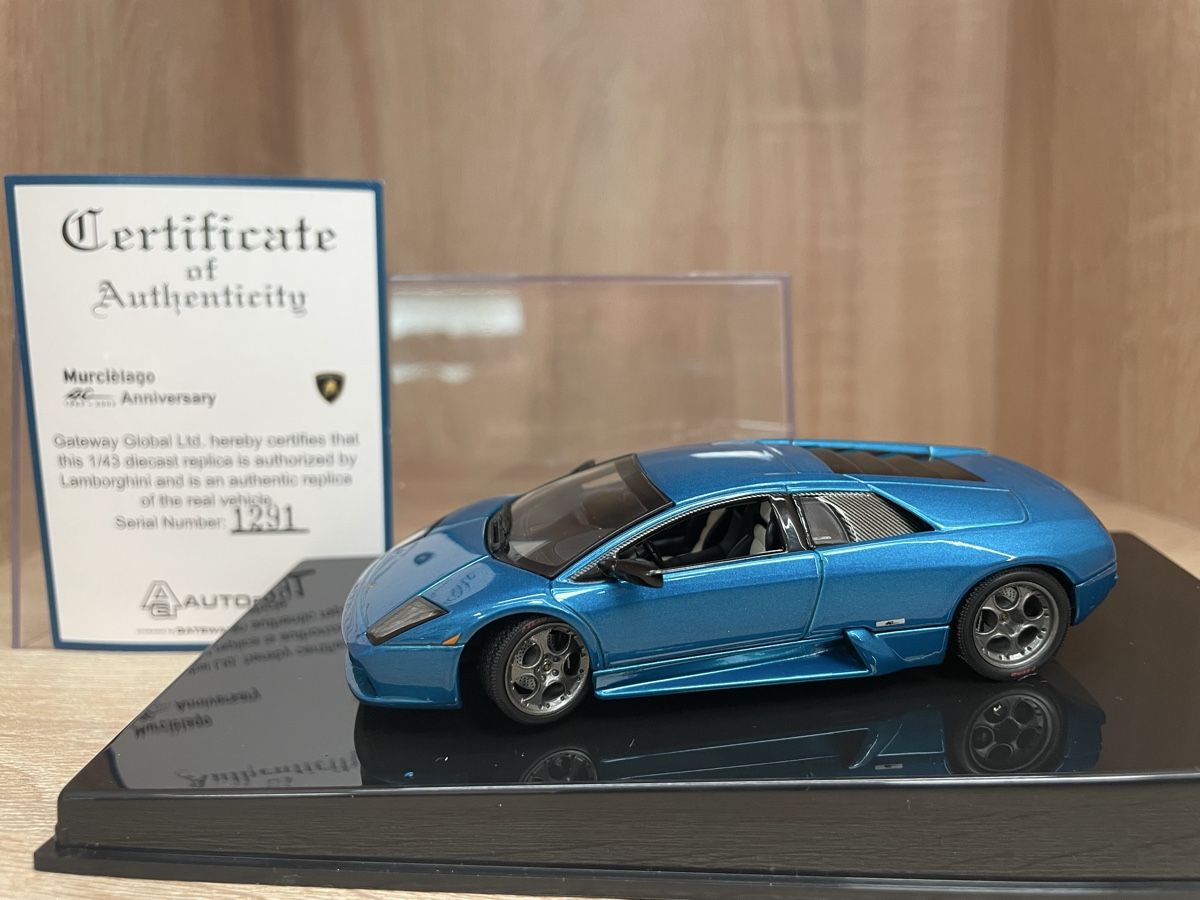 Lamborghini Modellini d'auto: Lamborghini Murcielago 1/43 Autoart – Nuovo (secondo la descrizione) da Paradiso venduto da jovica1987