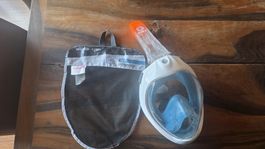 Schnorchelmaske Subea Easybreath 500 mit Netzbeutel
