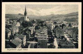 AK Degersheim, Ortsansicht gegen Osten