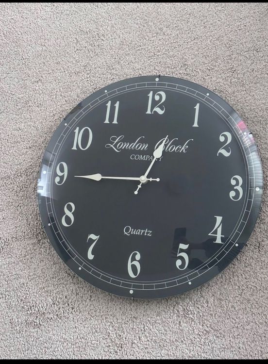 Horloge De Manteau London Clock Co – Quartz, Dorée, Avec Alarme, Allemagne