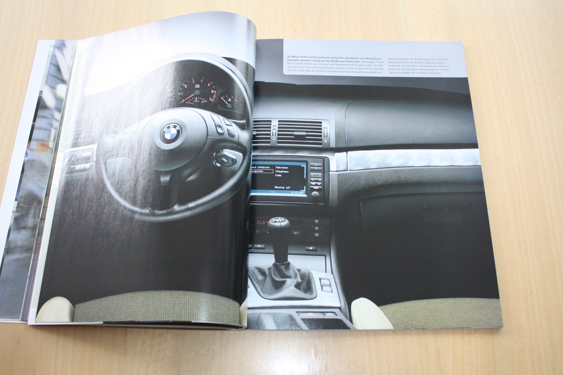 BMW Documenti: BMW 3er Compact CH-Prospekt 2002 – Usato da Wikon venduto da erwin400 5
