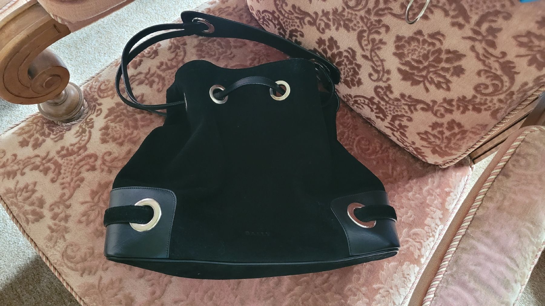 Bally Borse da donna: Bally Wildleder Tasche Spitzenklasse Superb – Usato da Winterthur venduto da Wohnhaus 2