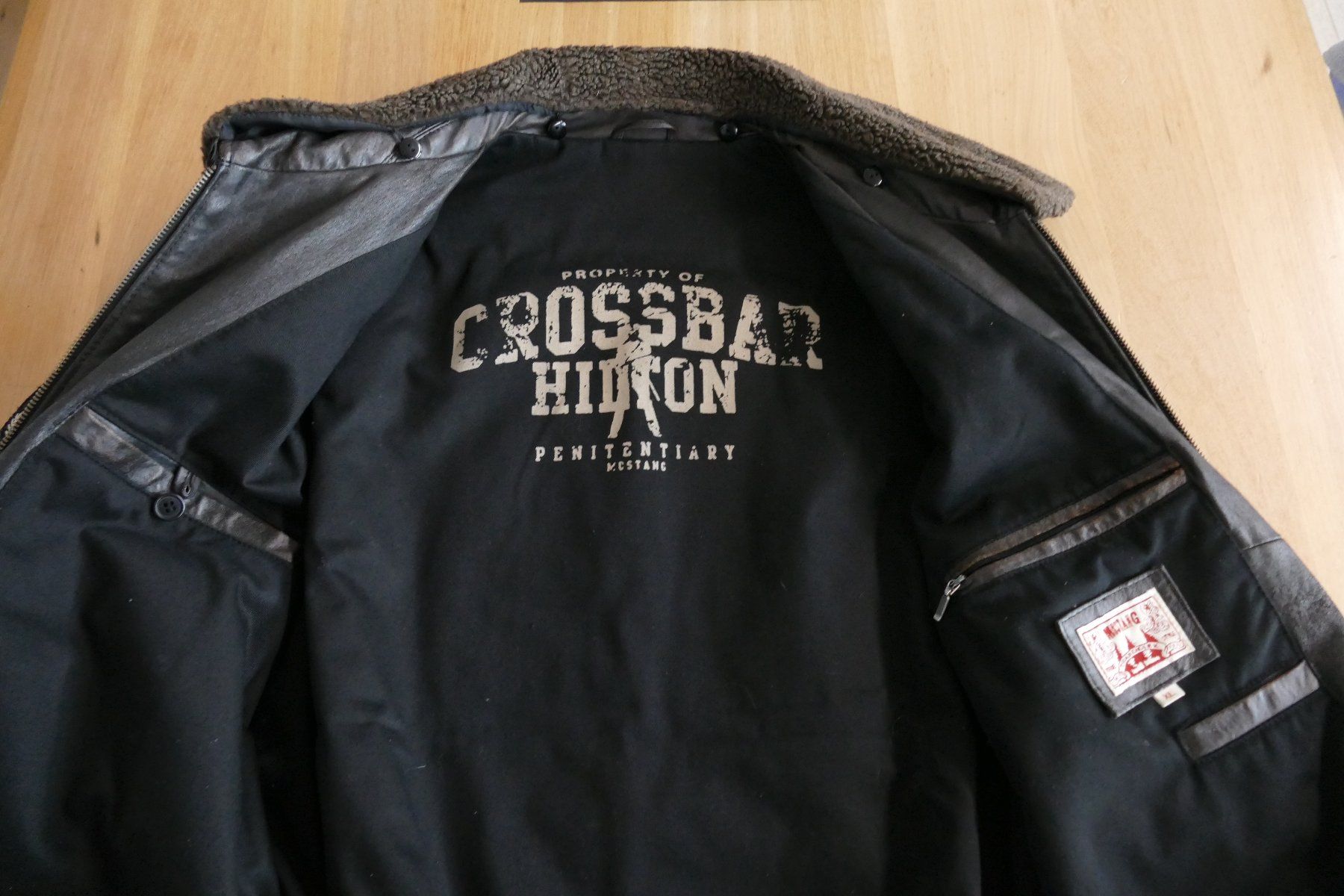 Giacche: Originale MUSTANG Lederjacke – Usato da Ennenda venduto da maro09 2