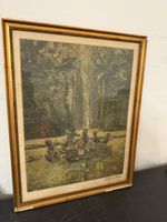 Schöne Bild mit Signatur (Anselmo Bucc ,77 x 60 cm) Nr 79