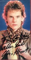 Chris Heart Autogramm signiert Magazinbild 15x30cm