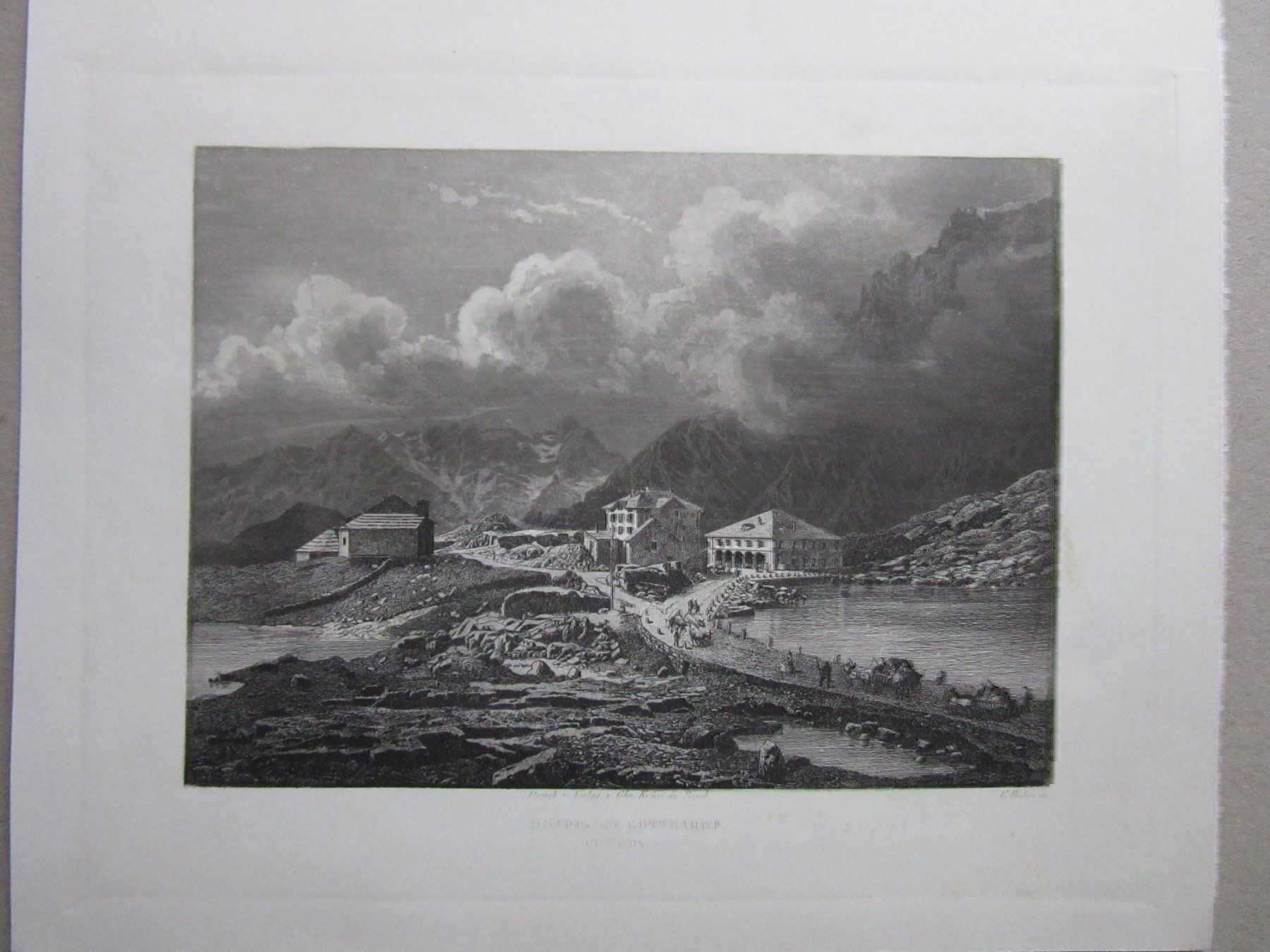 Incisioni: GOTTHARD STAHLSTICH – Usato da Gersau venduto da grafik-kunst 1