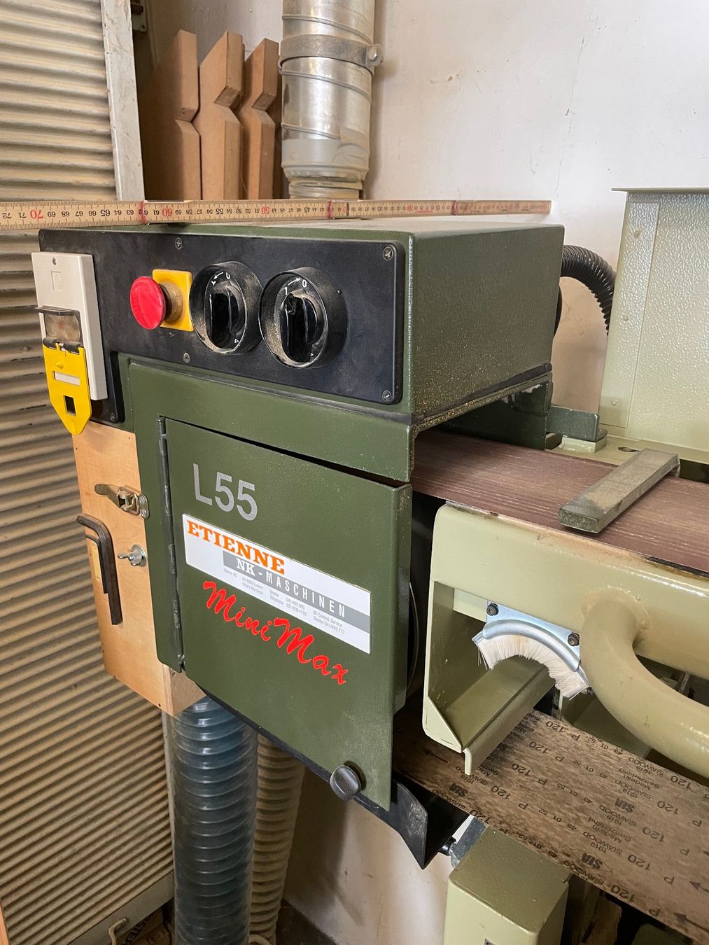 Tutte le macchine: Langbandschleifmaschine klappbar – Usato da Basel venduto da Ddude 3