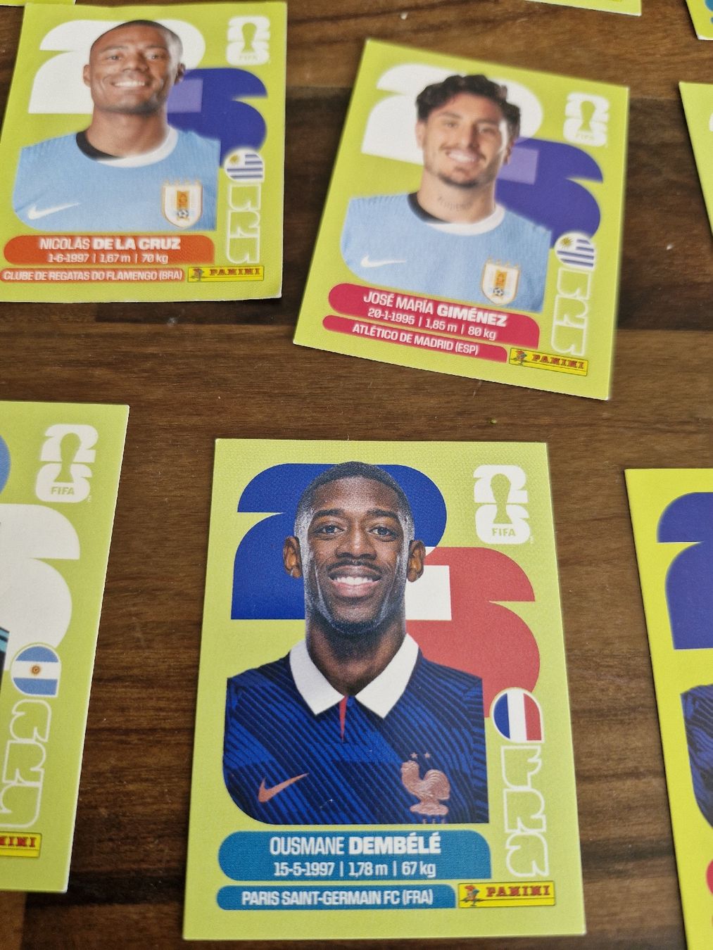 Panini Sammelbilder & Trading cards: Panini sticker, Länder sortiert.71sticker – Neu (gemäss Beschreibung) aus Biberist von Bonduelle 7