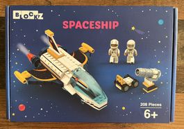 Blockz Spaceship Bauset mit 208 Teilen 6+ von Coop