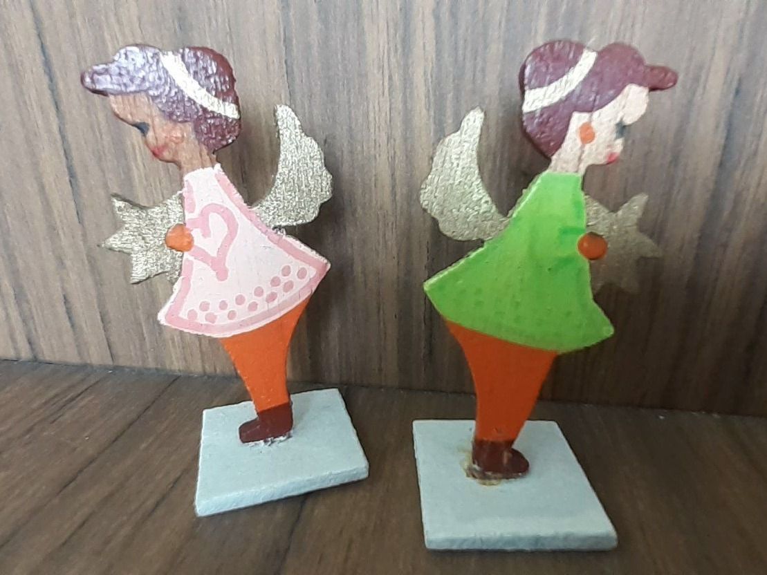 Statuette: Erzgebirge Figur Engel – Usato da Mörschwil venduto da lindaswunderkiste 4