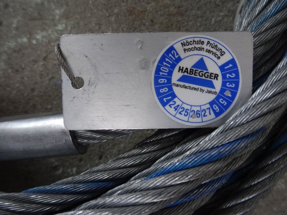 Habegger Seilzug Type T 15, 1500kg mit neuem Seil (Gebraucht) in ...