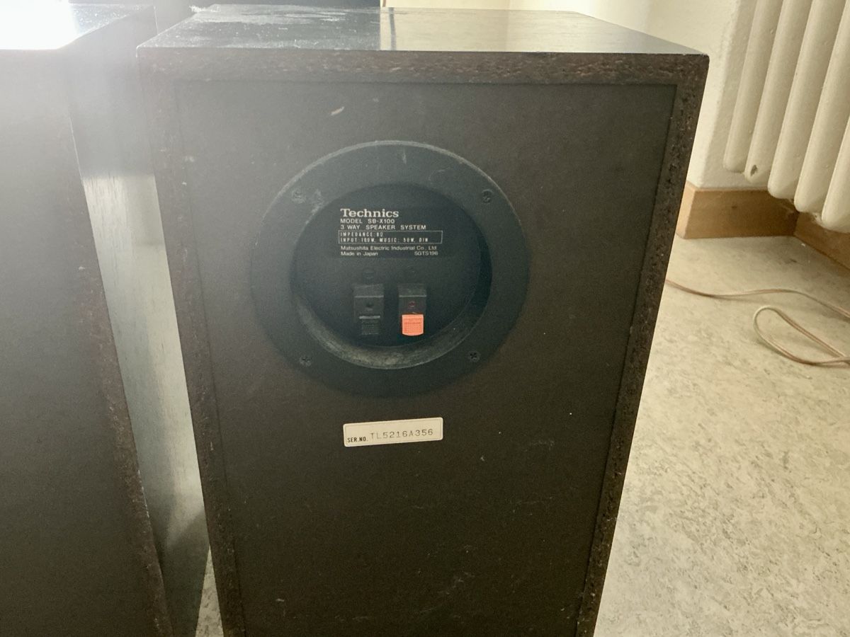 Technics Casse acustiche: Technics SB-X 100 Flachmembran Lautsprecher – Usato da Dietikon venduto da mike034 1