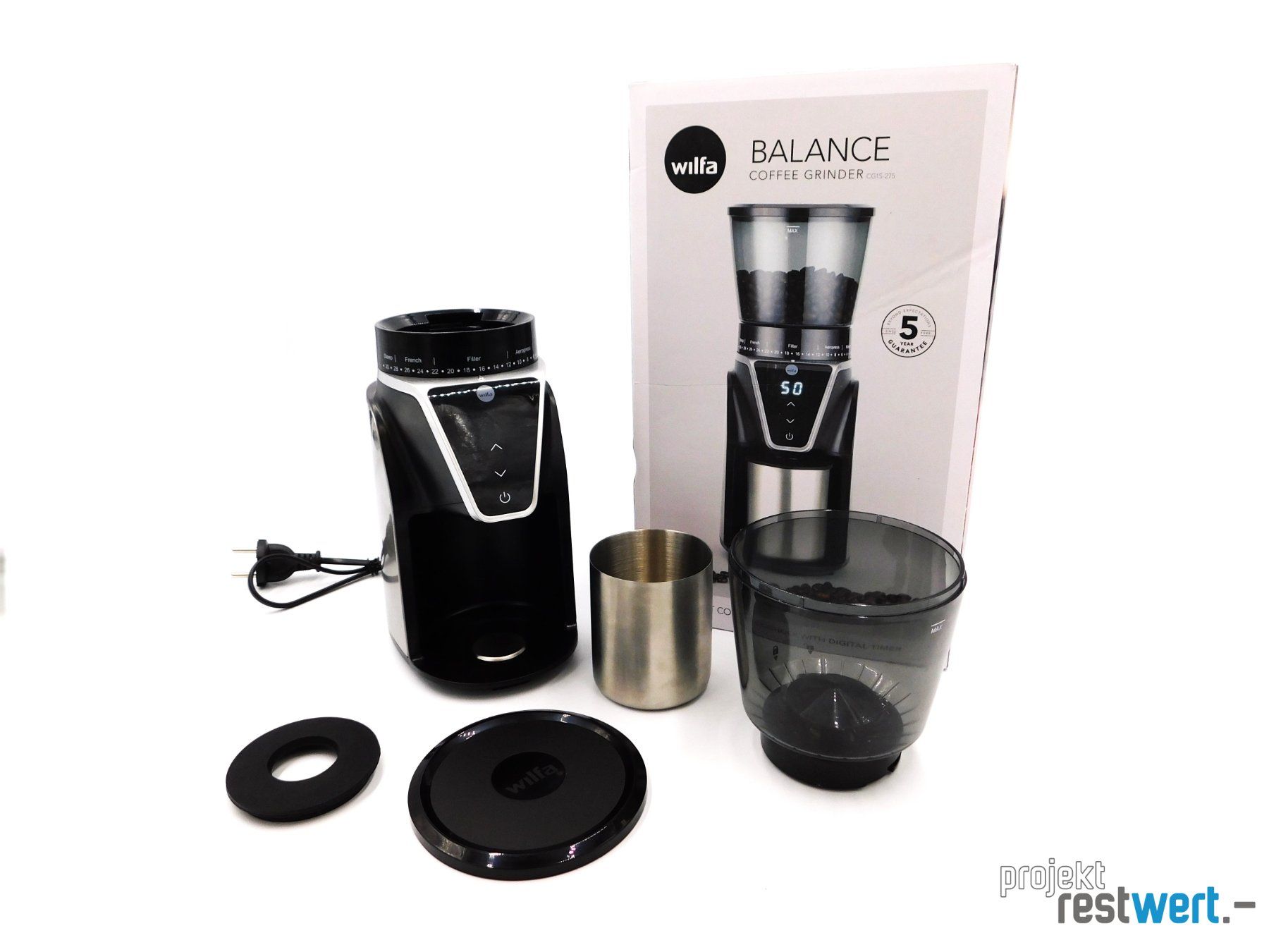 Wilfa Elettrodomestici da cucina: Coffee Grinder von WILFA – Nuovo (secondo la descrizione) da Bülach venduto da restwert_buelach 6
