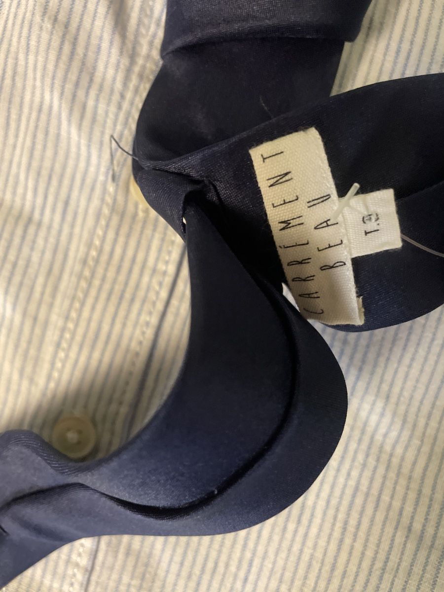 C&A Camicie, T-shirt & Polo: C&A Hemd mit blauer Krawatte Gr.158 – Usato da Obergerlafingen venduto da cabo4 2