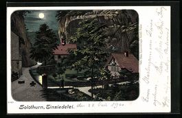 Litho Solothurn, Einsiedelei bei Mondsch