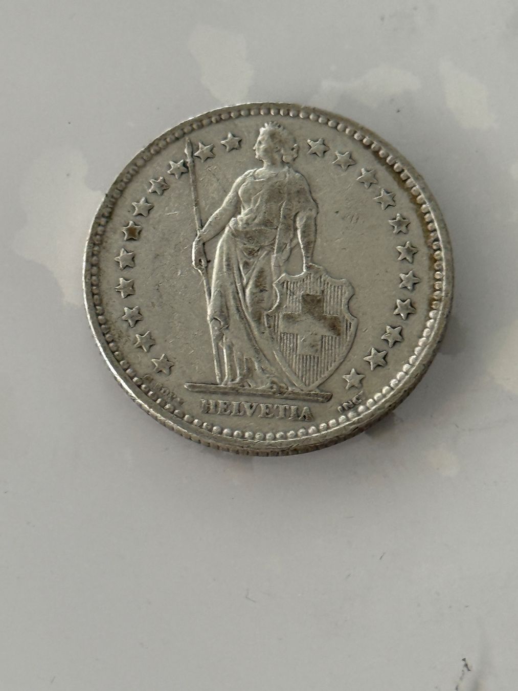 Tutti le monete: 2 Franken 1916  Rar – Usato da Wallisellen venduto da SWISS_SILVER1 1