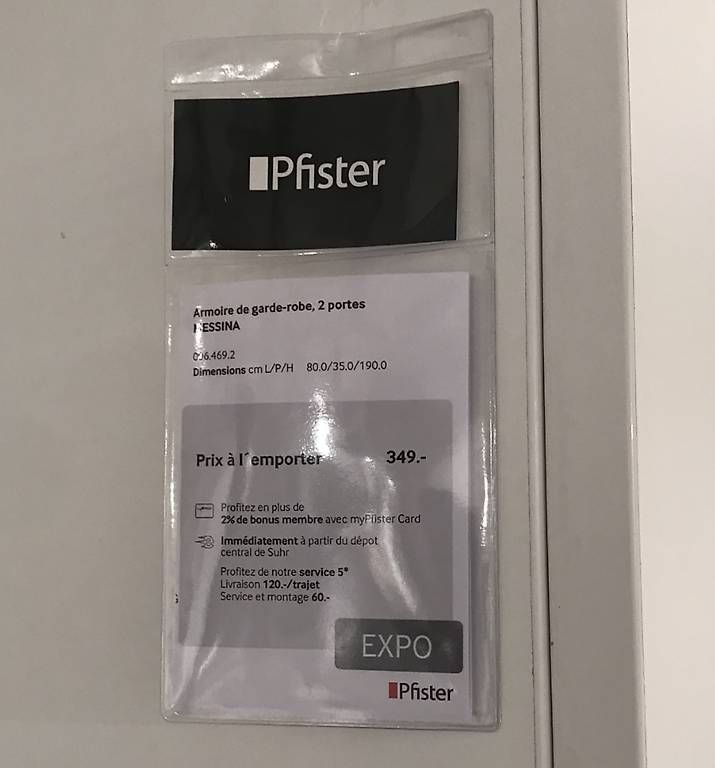 Pfister Armadi: 1 ARMOIRE PFISTER – Usato da Nyon venduto da cat_c7f8 2