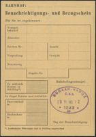 FL - Schaan - Postkarte - Bahn ÖBB - nach CH