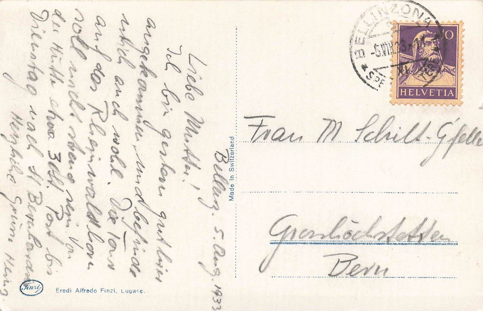 Cartes postales: Bellinzona Sud – D'occasion à Biasca par Blenio71 1