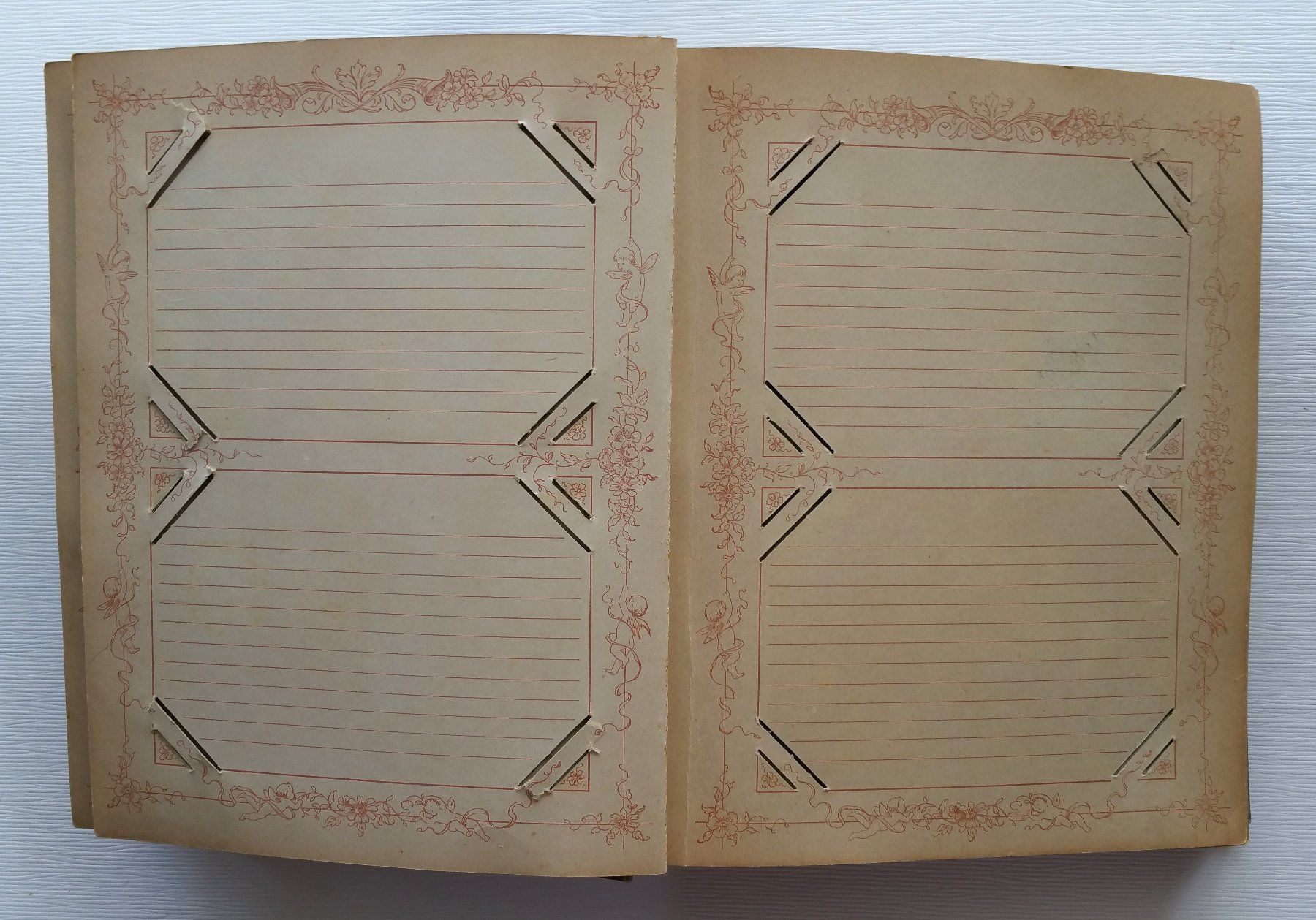 Album: Ansichtskarten Album Jugendstil. 1901. – Usato da Oberriet SG venduto da Atir47 4