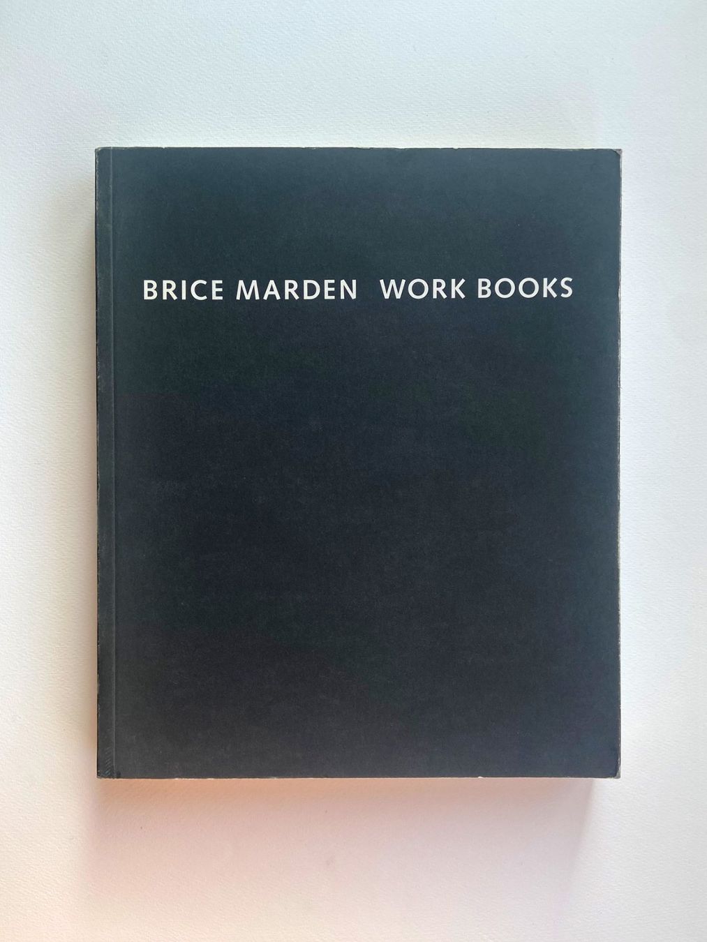 Libri: Brice Marden: Work Books, 1964-1995. Selten. – Usato da Zürich venduto da Tulsa1968