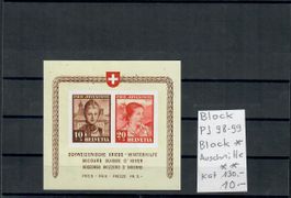 P.J. Block *1941 Winterhilfe Block mit Falz zum Ausschneiden