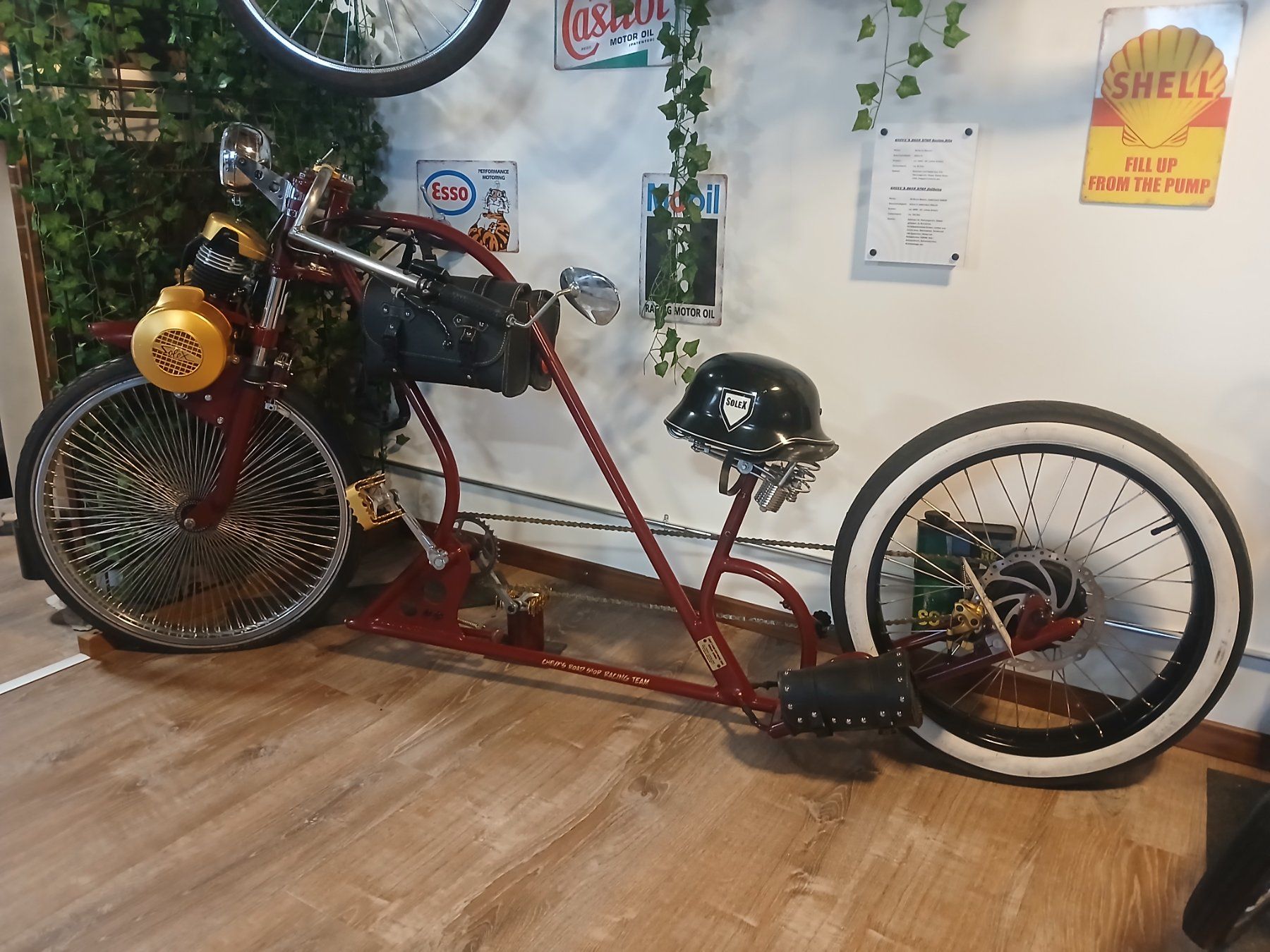 Solex Ciclomotori: Custom Hybrid Velosolex/ Mofa, Einzelanfertigung – Usato da Remigen venduto da snif21