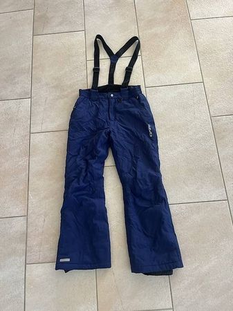 Pantalon de ski Icepeak bleu foncé 140