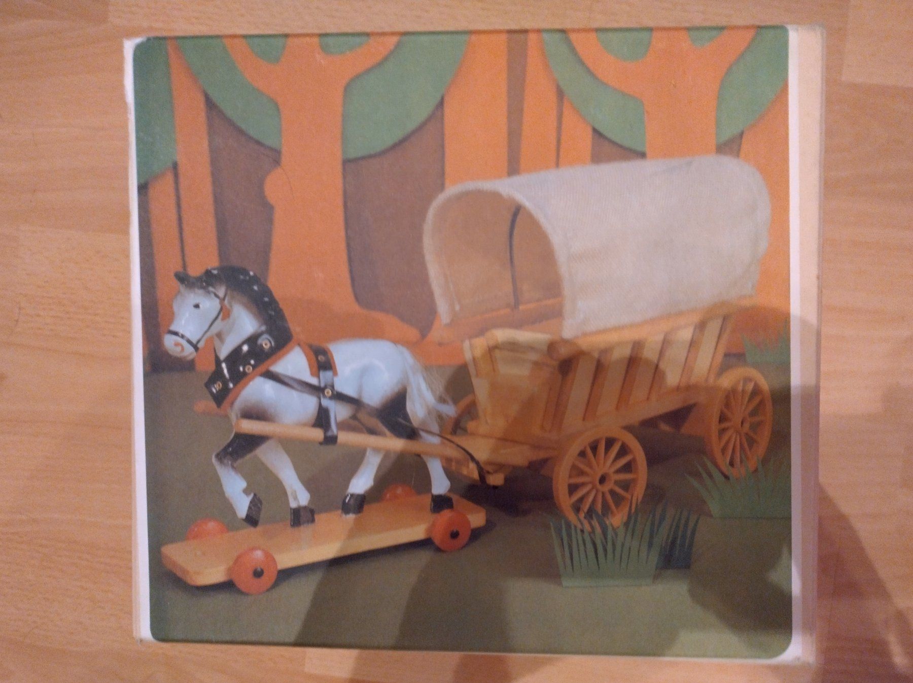 Jouets: Pferd mit Kastenwagen – Neuf (Voir description) à Altbüron par bestatter12