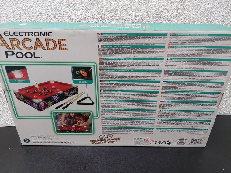Spiele: Electronic Arcade - Pool – Neu und originalverpackt aus Dagmersellen von  1