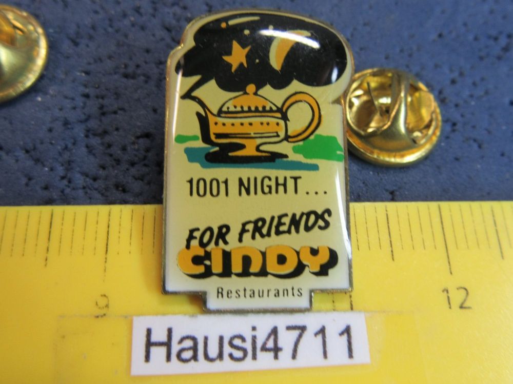 PIN 1001 NACHT FOR FRIENDS CINDY RESTAURANT | Kaufen auf Ricardo