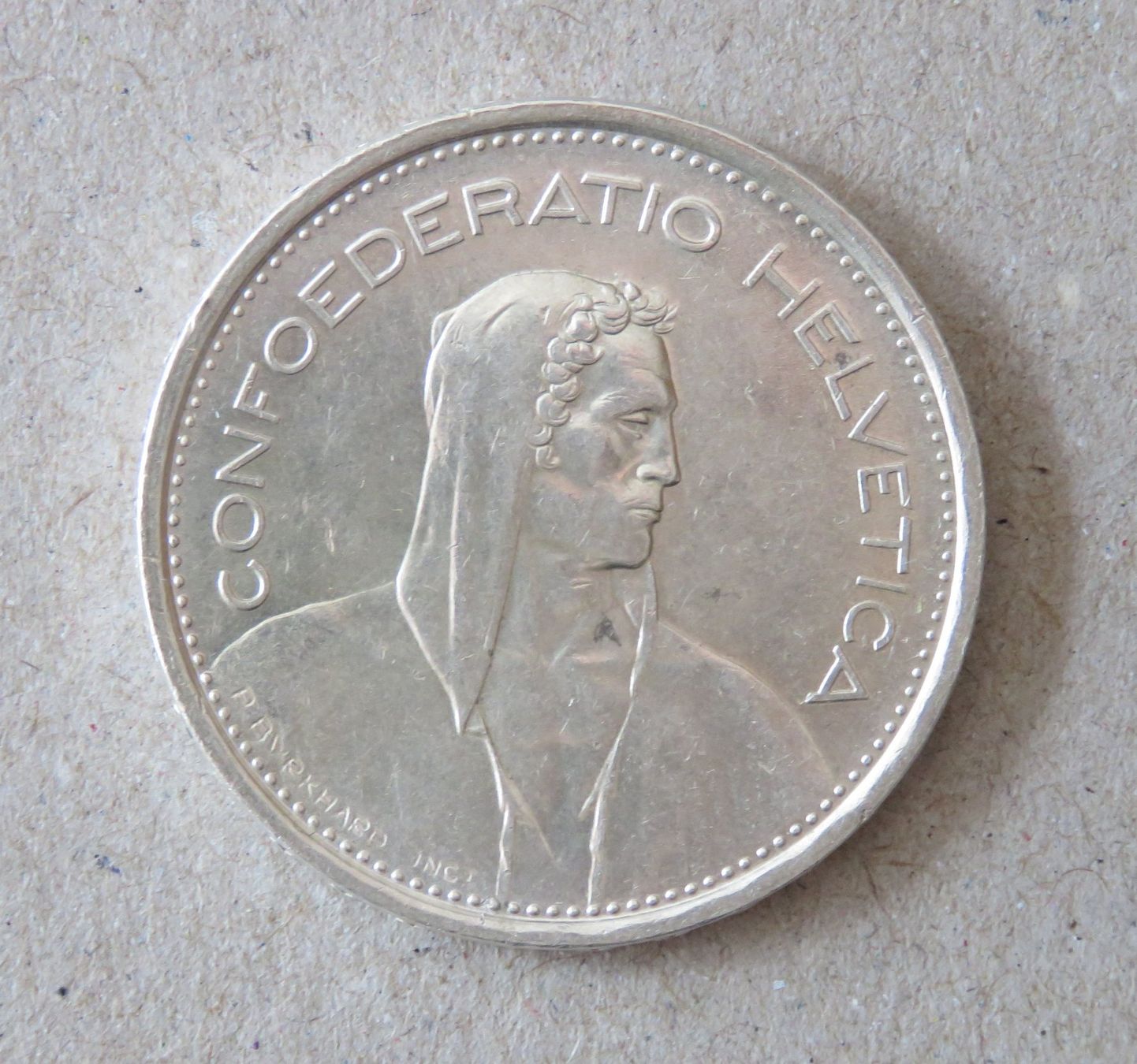 Tutti le monete: Fr. 5.-  1967  Silber – Usato da Kreuzlingen venduto da Koi4 1