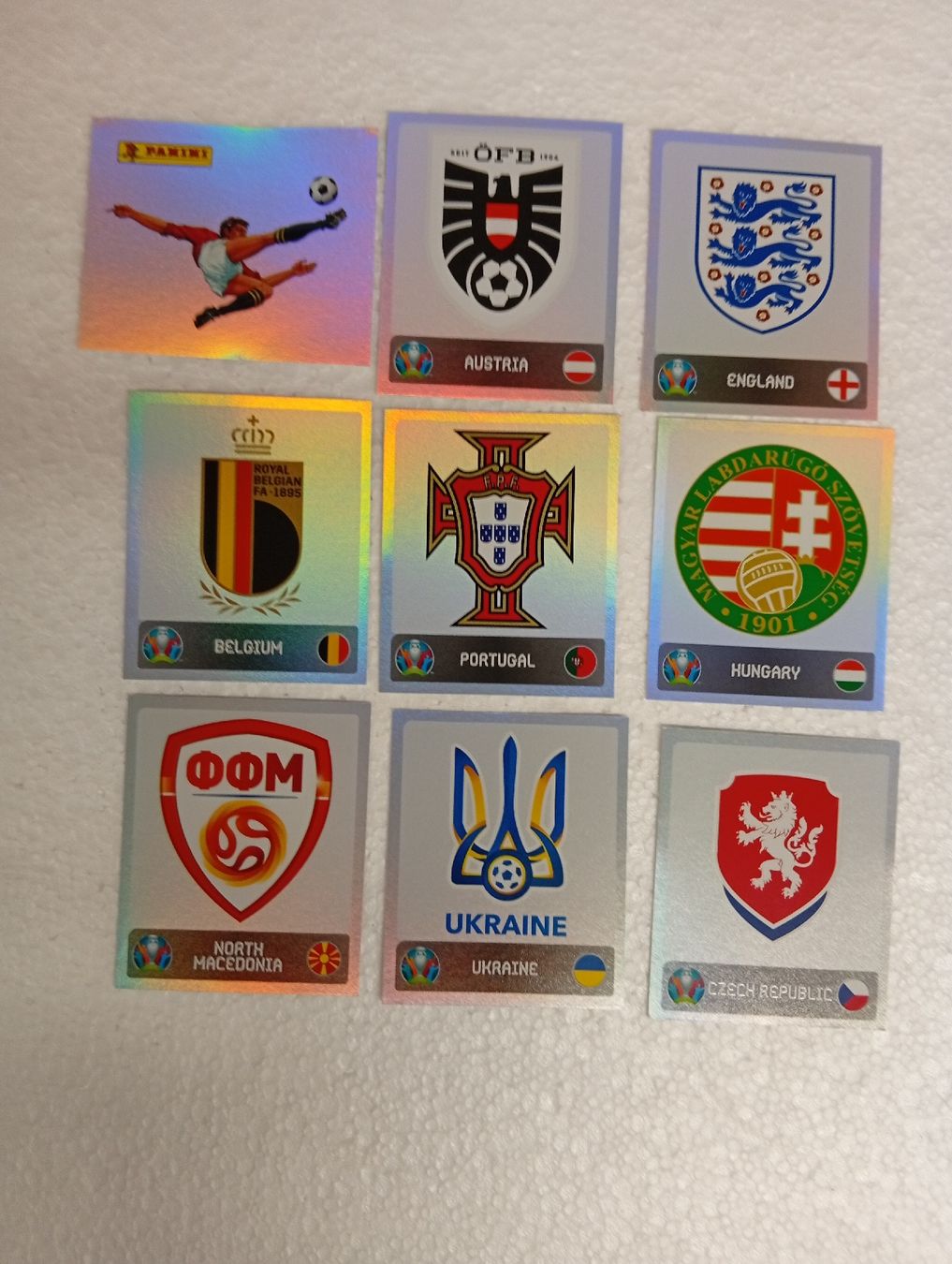 Panini Cartes à collectionner: Panini Euro 2020 Wappen  – Neuf (Voir description) à Bodio TI par djsep61