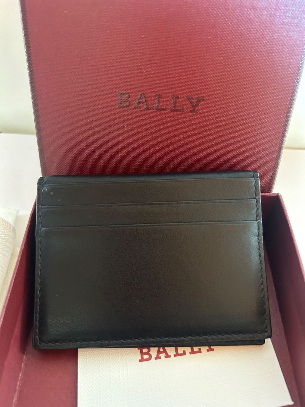 Bally Portafogli: Bally double cardholder wallet NEW with box – Nuovo e nell'imballaggio originale da Muzzano venduto da Sidney_3 3