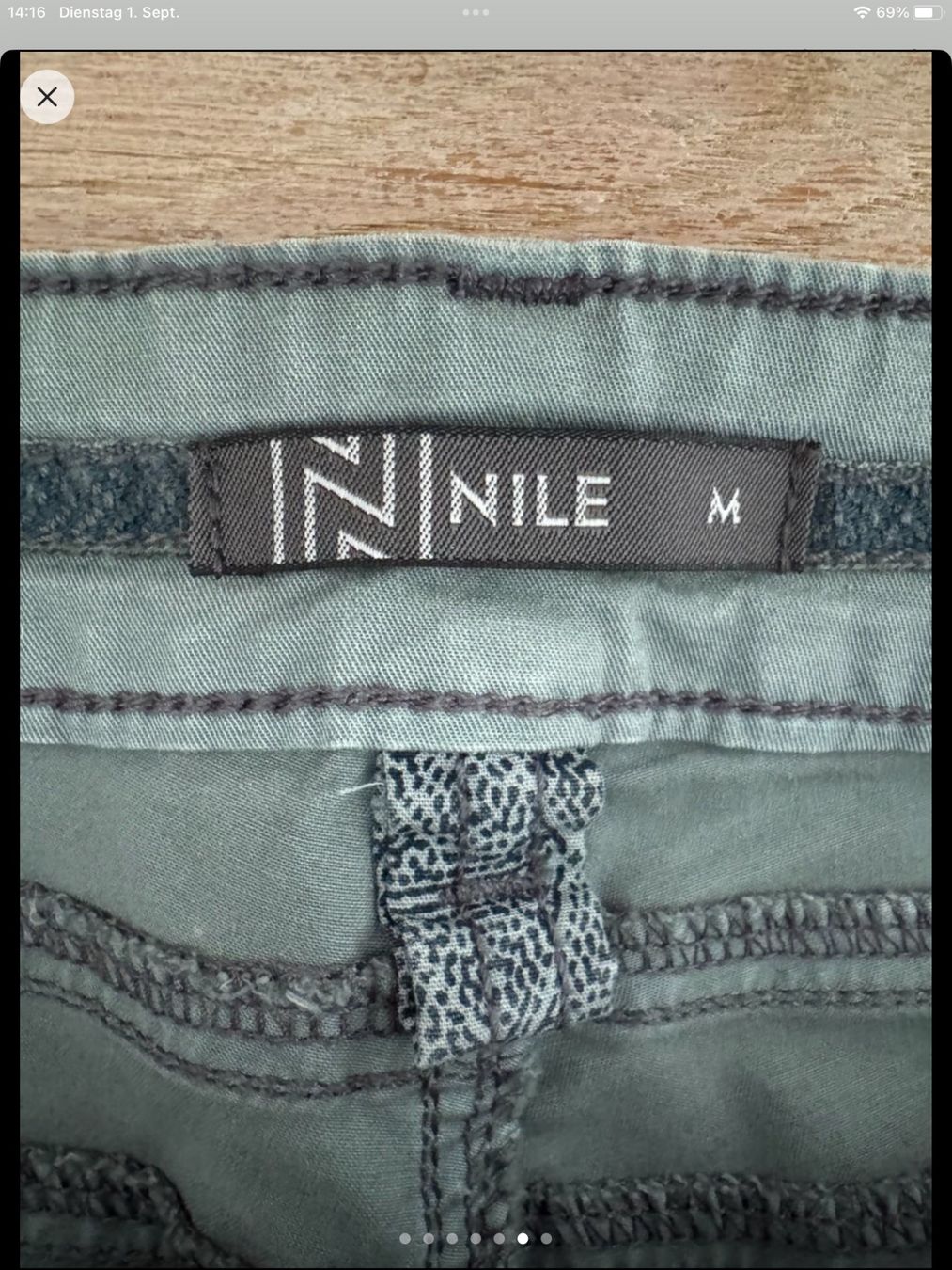 Nile Pantaloni: Nile Hose Gr. M – Usato da Zürich venduto da marmely 1