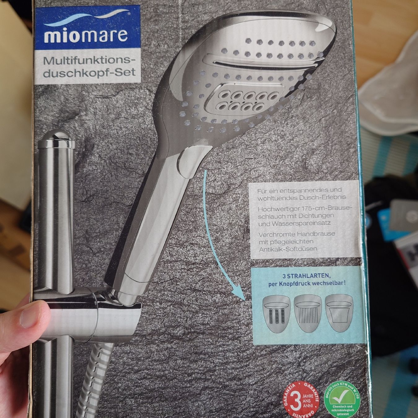 Pommeaux de douche: miomare duschkopf set mit schlauch neu – Neuf (Voir description) à Wauwil par Belton 2