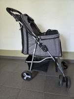 Trixie Hundewagen in grau, 1x gebraucht - sehr guter Zustand