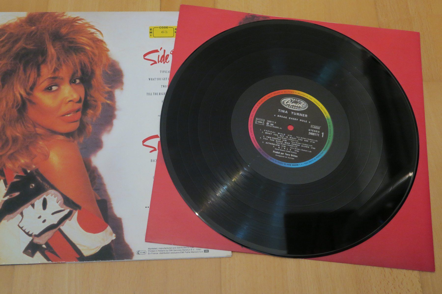 Dischi in vinile: Tina Turner – Break Every Rule – Usato da Thun venduto da Karibu70 3