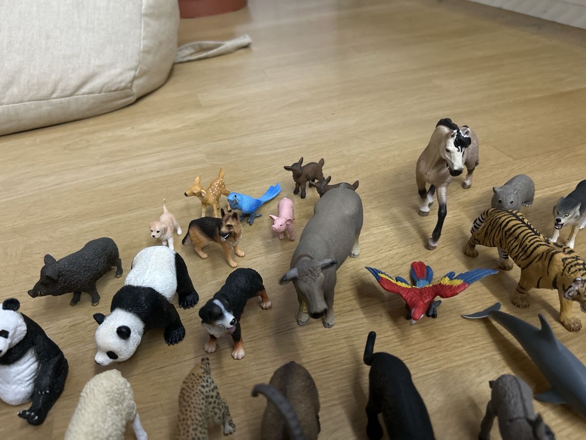 Schleich Figuren: 43-teilige Schleich-Tier Sammlung – Gebraucht aus St. Gallen von salsera85 2