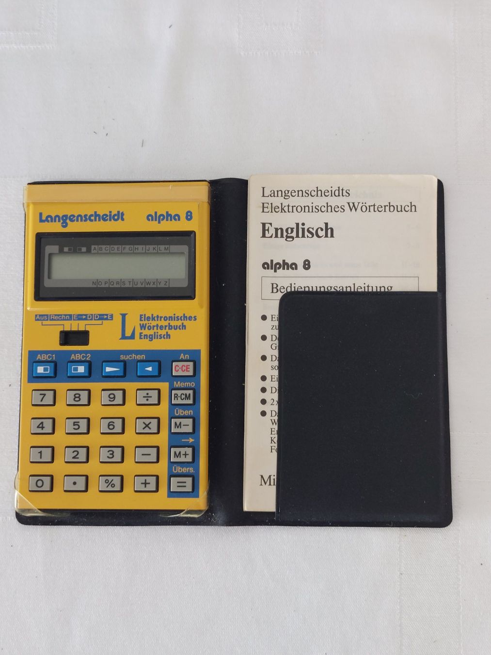 Calcolatrici tascabili: Langescheidt Alpha 8 - Elektronischer Übersetzer Nostalgie – Usato da Frauenfeld venduto da Hmei8293 3