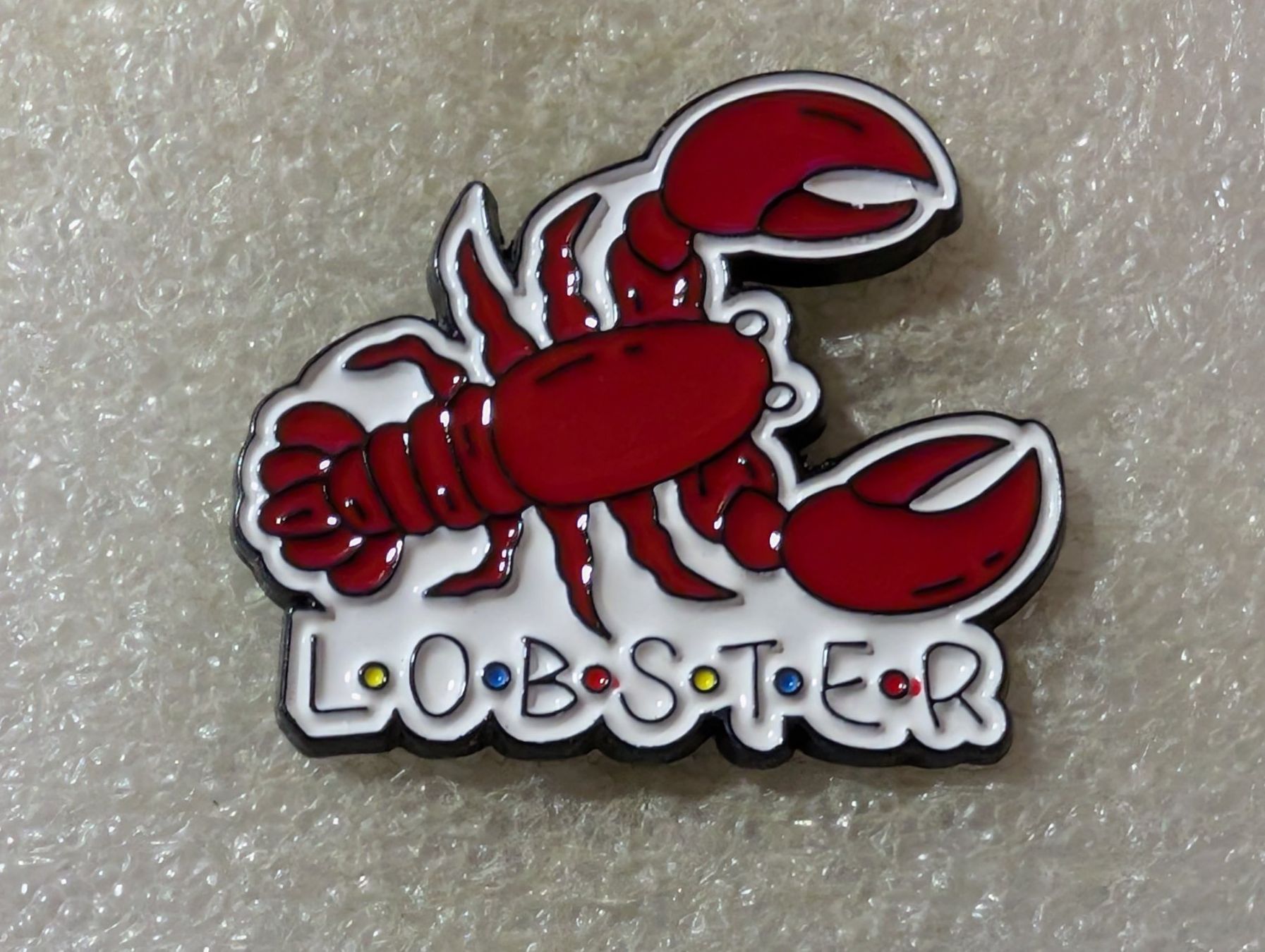 Placchette & Badge: Ansteckpin 173: Lobster – Usato da Oppligen venduto da Pin-Fall-Shop