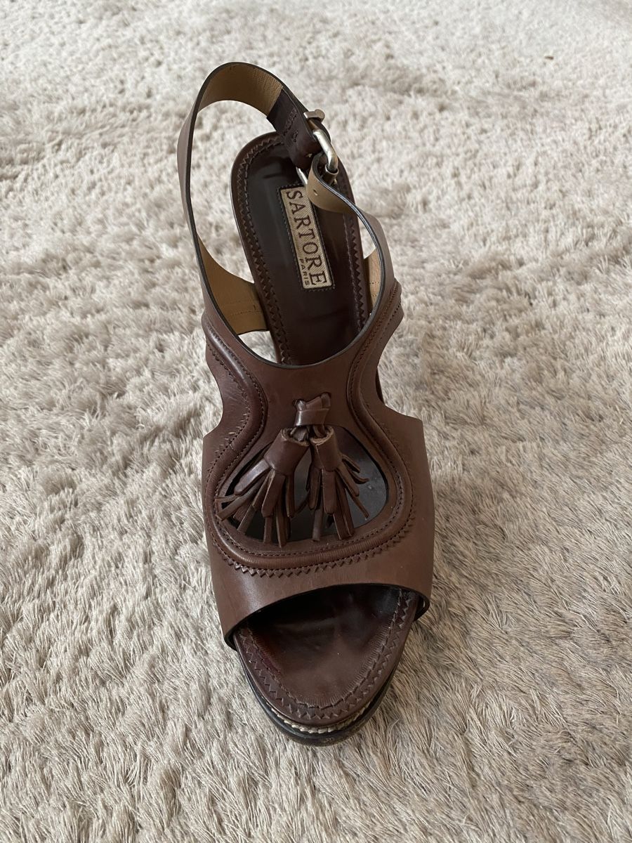Sartore Scarpe da donna: Ledersandale von Sartore – Nuovo (secondo la descrizione) da Nürensdorf venduto da E.Oehry 3