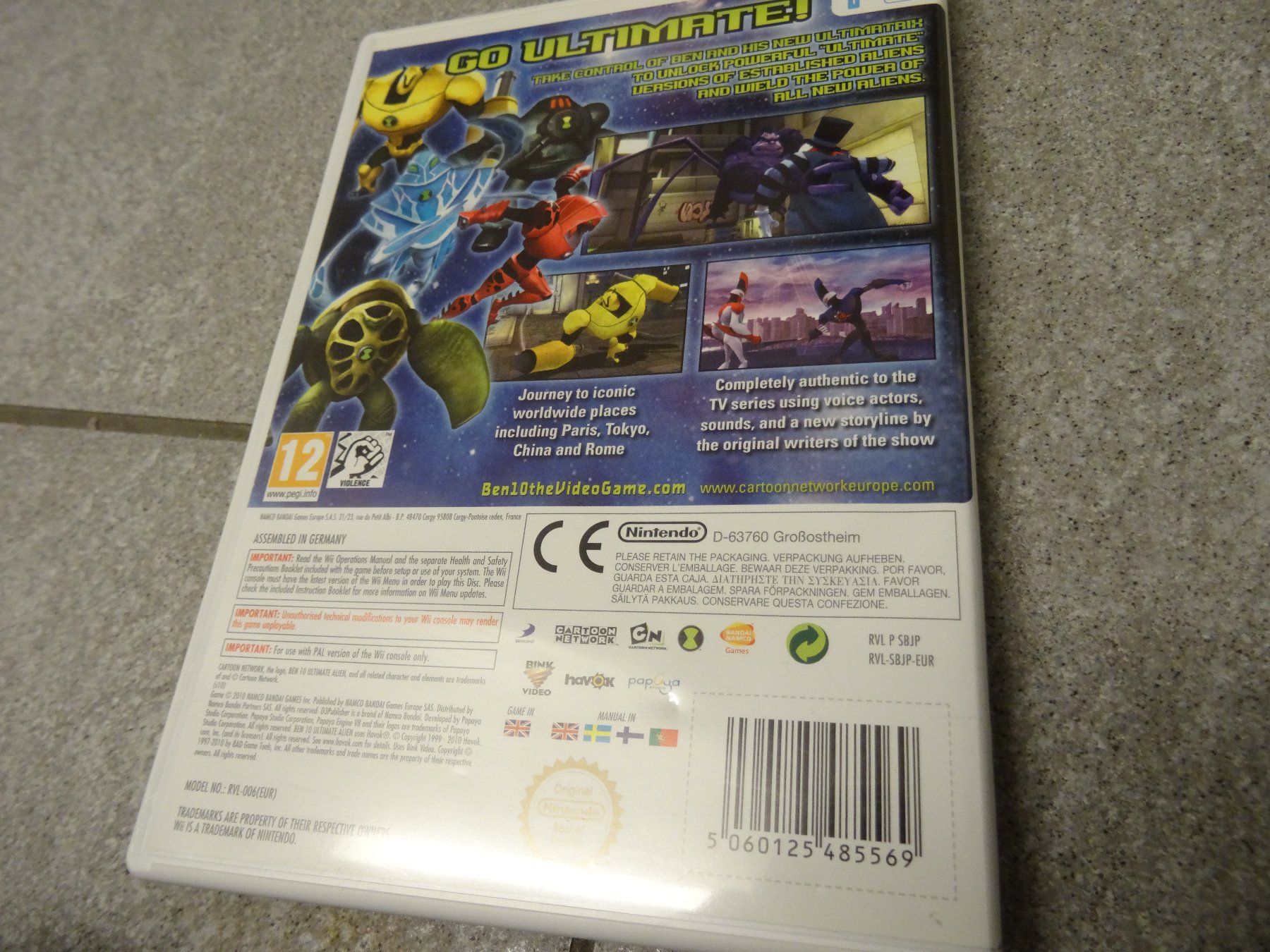 Giochi: Ben 10 Ultimate Alien Cosmic Destruction WII – Usato da Olten venduto da Disc-Ausverkauf 2