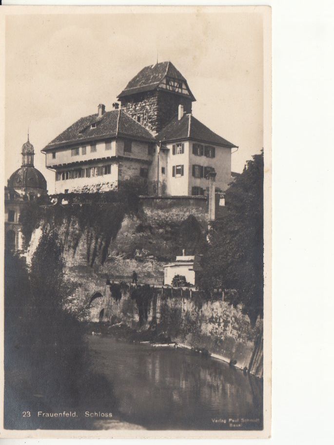Ansichtskarten: Frauenfeld 1927 – Gebraucht aus Bürglen TG von StampGraf