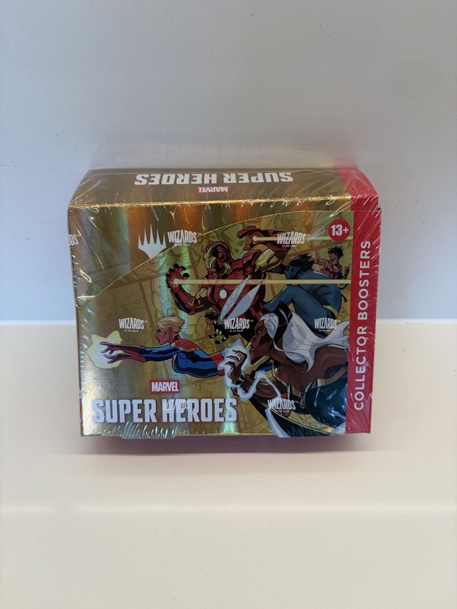 Magic The Gathering Carte collezionabili: Magic The Gathering Marvel Super Heroes Collector Booster – Nuovo e nell'imballaggio originale da Arlesheim venduto da WungaBunga