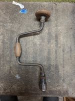 Bohrwinde, antik, Holzgriff, funktionstüchtig, vintage