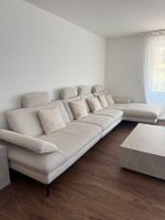 Ecksofa in Beige mit Recamiere gebraucht sehr guter  Zustand