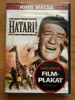 Hatari! (1962) John Wayne DVD mit Filmplakat OVP neu
