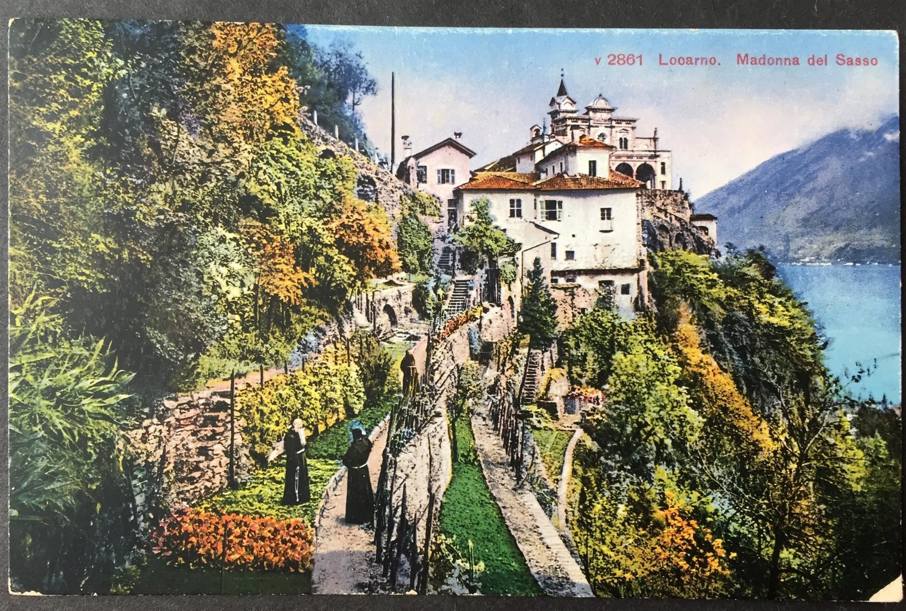 Cartes postales: LOCARNO Madonna del Sasso – D'occasion à Jona par philajona
